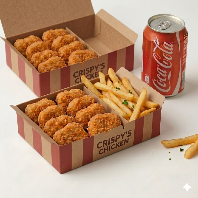 Nuggets 12 pièces